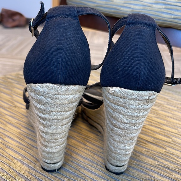 5” wedge heel, rope wedge, bejeweled - Picture 3 of 5